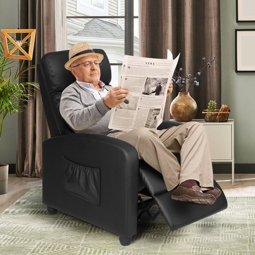 Modern upholstered recliner - modern,