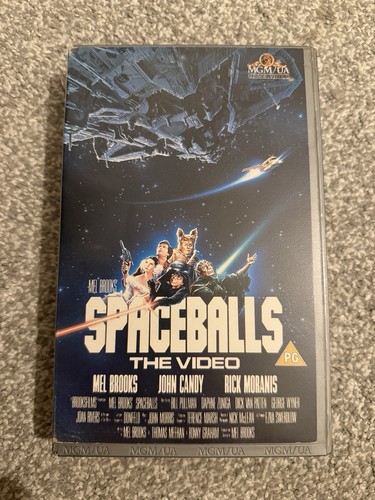 Spaceballs rental vhs mel - spaceballs, vhs,