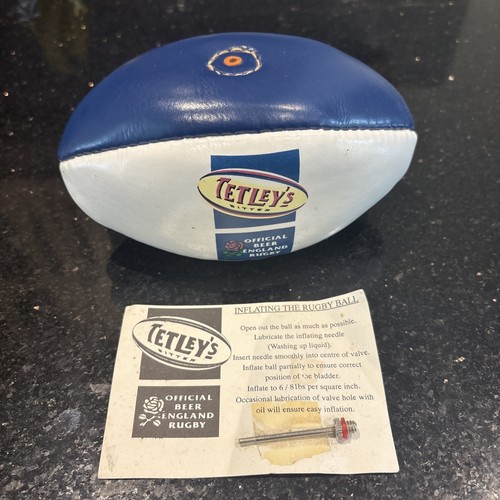 Tetley bitter mini rugby - bitter,