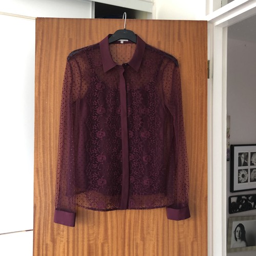 Hobbs ladies burgundy mesh - ladies,