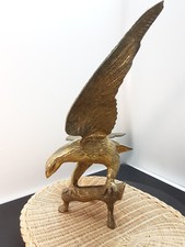 Large bird cast brass