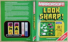 Vintage ZX Spectrum Game LOOK SHARP! Mirrorsoft ©1984 48K Widgit Software 1980s