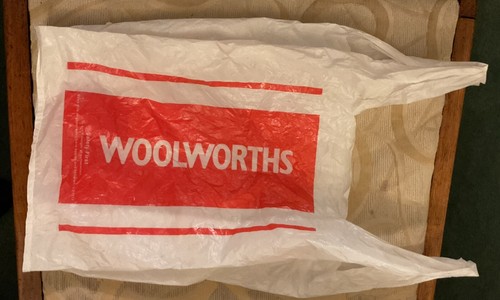 Woolworths small plastic bag - small,