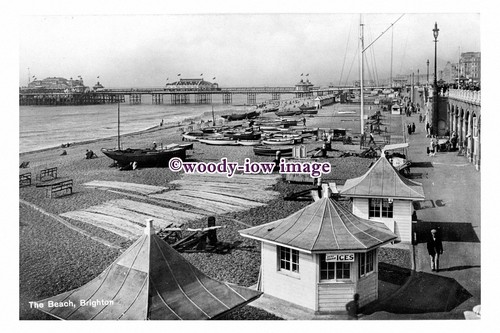 Rt0326 brighton pier from - brighton,