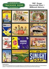 Model Railway Billboard Poster