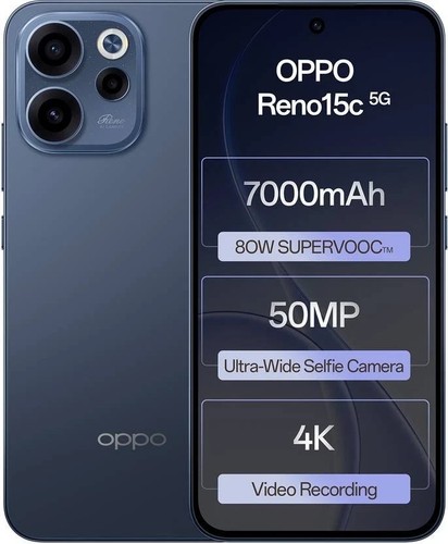 Oppo reno15c blue 256 gb - (blue,,