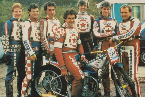 Stoke potters 1985 speedway - stoke,