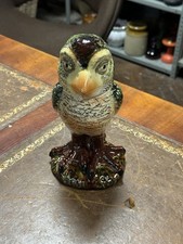 Vintage Grotesque Stamped 1717 Martin Bros Style Wally Bird Figurine 22x11x11cm
