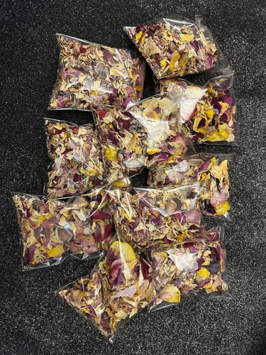 Confetti mixed colours - confetti/mixed, dried