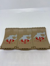 3 x Z Lego Dark Tan Skateboard