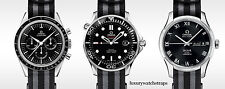 SUPERB NYLON NATO® WATCH STRAP FOR OMEGA SPEEDMASTER SEAMASTER WATCH 20mm & 22mm