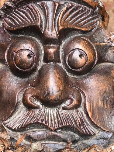 Antique chinese carved bamboo - chinese,