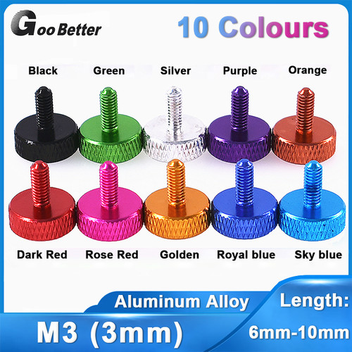 10mm aluminium alloy - m3, x