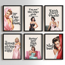 Fashion Beauty Pin Up Girl