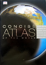 Concise Atlas of the World (World Atlas) by DK Hardback Book The Cheap Fast Free