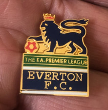 RARE EVERTON F.C. PREMIER ENAMEL PIN BADGE