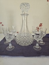 Vintage Cut Glass Decanter