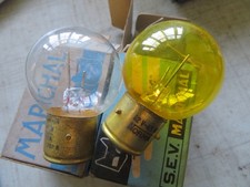 VINTAGE CAR  2 X MARCHAL SPOT FOG LIGHT BULBS 12 VOLT 45 WATT  n.o.s.