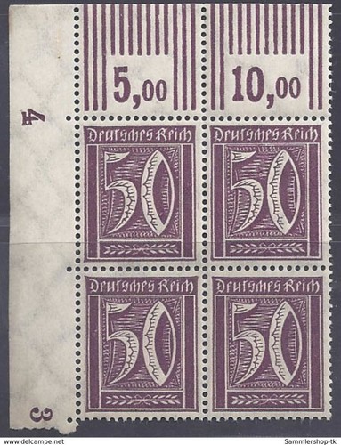 German reich michel number - reich, 183