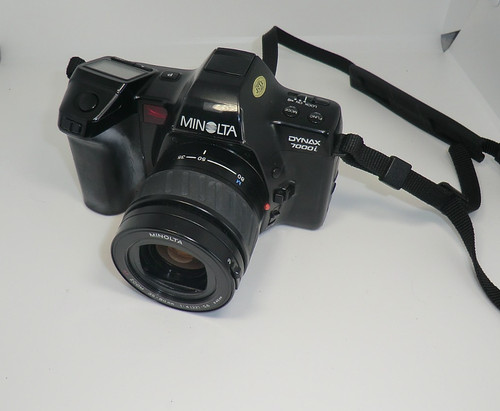 Minolta dynax 7000i with - minolta,