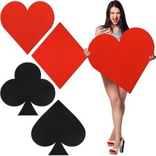 4 Pcs Jumbo Casino Playing