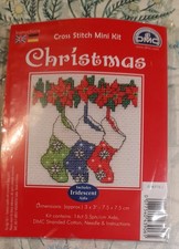 Cross Stitch Kit,  Christmas Themed, New In Pack. DMC.