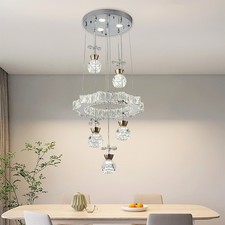 Modern Silver 3-Colors LED