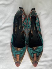 Nicholas Kirkwood Patterned Flats Size 39