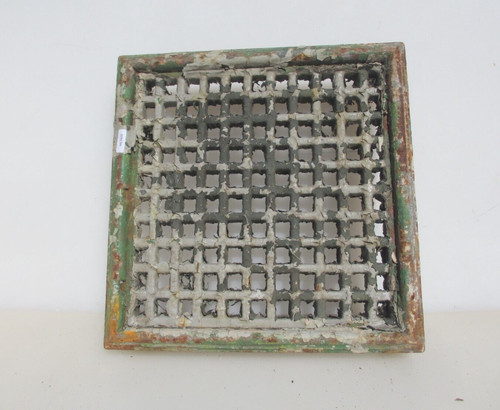 Antique iron air brick vent - air,