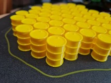 1:16 SCALE  8x Plastic Oil Drum Barrel  RC Load Tamiya  Truck scale Load Diorama