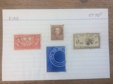 4 Irish EIRE Stamps 1937 1938 1943 1974 Rowan Hamilton UPU