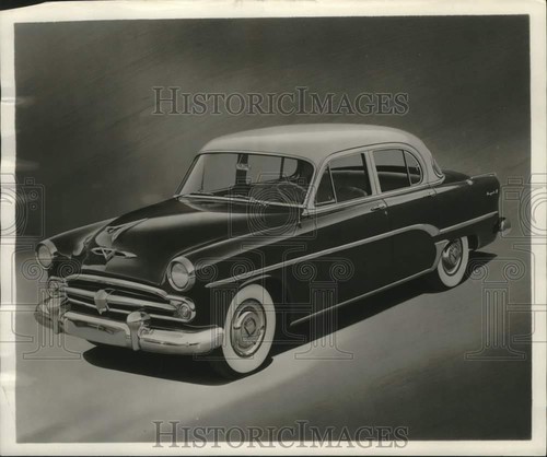 1955 press photo - press, dodge