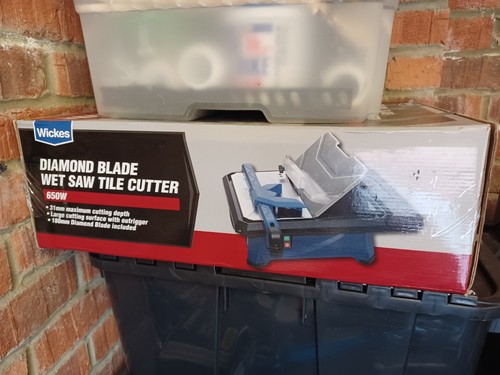 Wickes diamond blade - wet, saw
