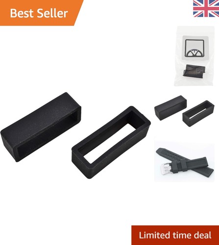 Quick fix black rubber strap - black,