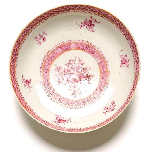 Chinese porcelain plate - porcelain,