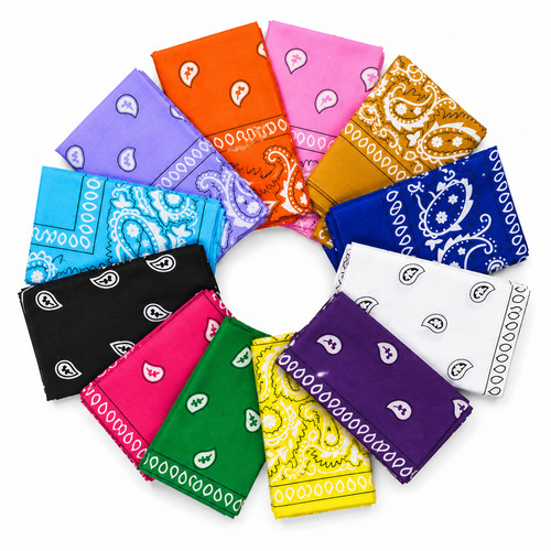 Bandana paisley neck head - paisley,