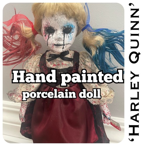 Porcelain horror doll - porcelain,