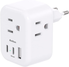 European travel plug adapter - european,
