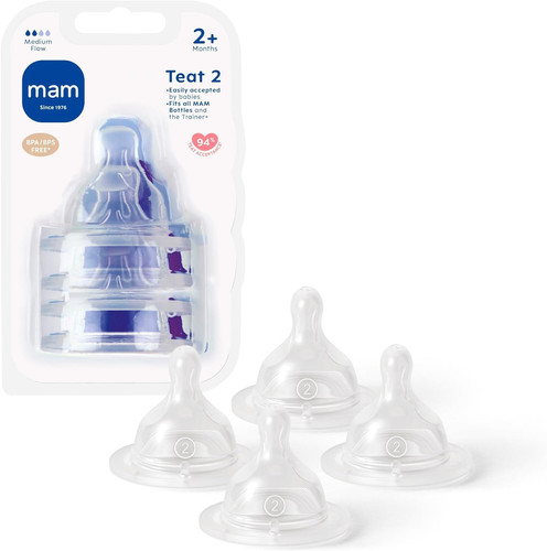 Mam teats size pack - |, 4
