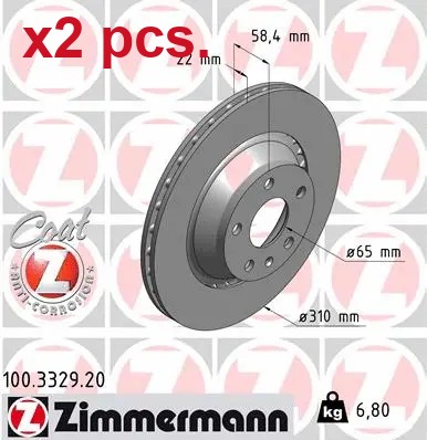 Pcs rear brake disc rotos - disc,