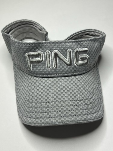Ping gray adjustable visor - ping,