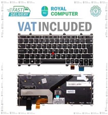 for Lenovo ThinkPad Yoga 370 260 X380 UK Backlit Keyboard 01AV746 FAST POST