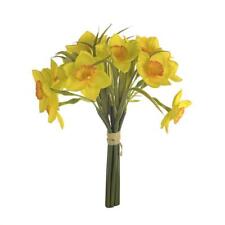 Narcissus Daffodil Bundle / Bush 25cm Artificial Silk Flowers