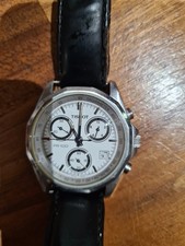 Mens Stainless Steel TISSOT PR100 Swiss Made Quartz Chronograph Wristwatch