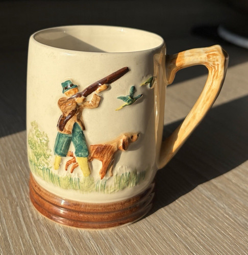 Keele pottery hand painted - st.,