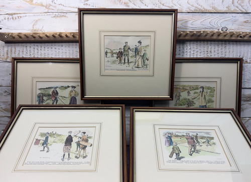 Set framed original - set, 5