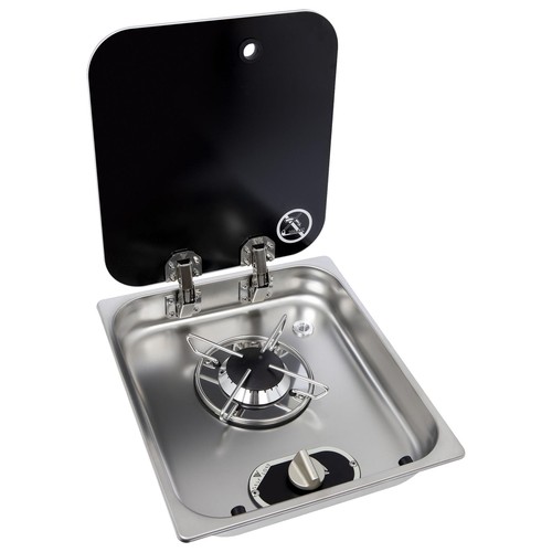 Navy load single hob - load, glass