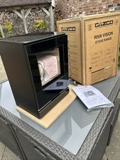 Gasco, Riva Vision - Small, Balanced Flue Log Effect Stove. Boxed and Unused.