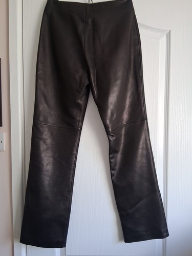 Designer black leather - black,