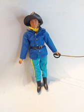 VINTAGE DAREDEVIL MODEL 10" FIGURE FLAIR TOYS 7th CAVALRY SERGEANT Western Marx